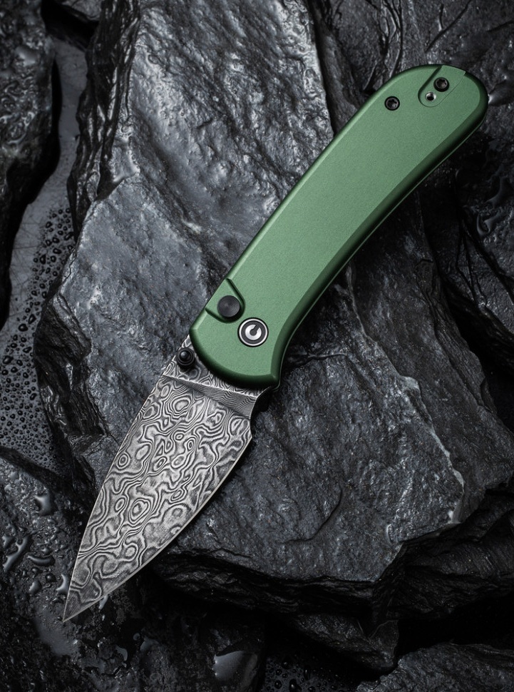 Ніж складаний Civivi Qubit Green Aluminum C22030E-DS1фото10