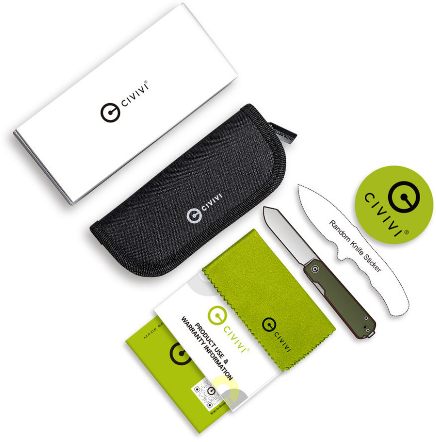 Ніж складаний Civivi Sendy Milled Green/Red C21004B-1фото10