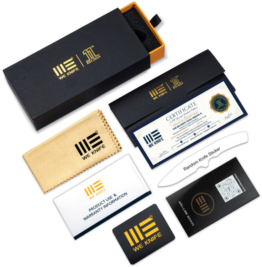 Ніж складаний Weknife 702XI Black Titanium WE07B-2 (Лімітована серія)фото9