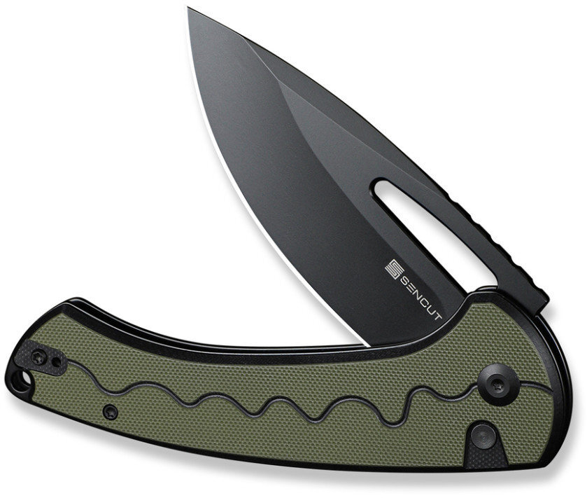 Ніж складаний Sencut Squiggy Black/Green S24082A-2фото4
