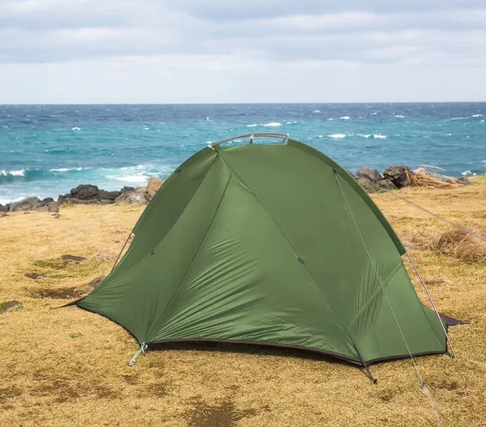 Намет двомісний Naturehike NH17T180-J, темний зеленийфото5