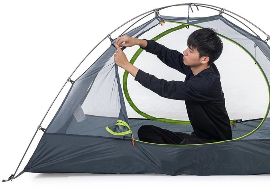 Намет двомісний Naturehike NH15Z006-P, темно-зеленийфото4