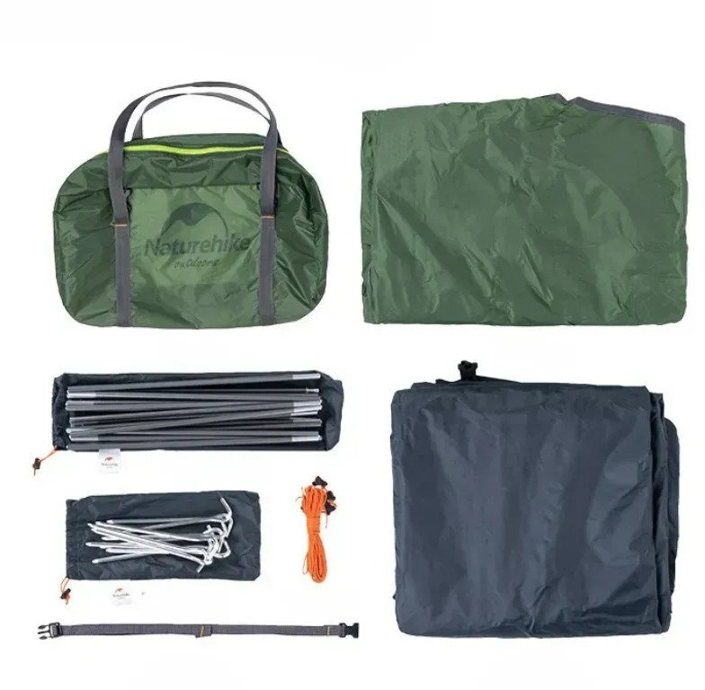 Намет двомісний Naturehike NH15Z006-P, темно-зеленийфото6