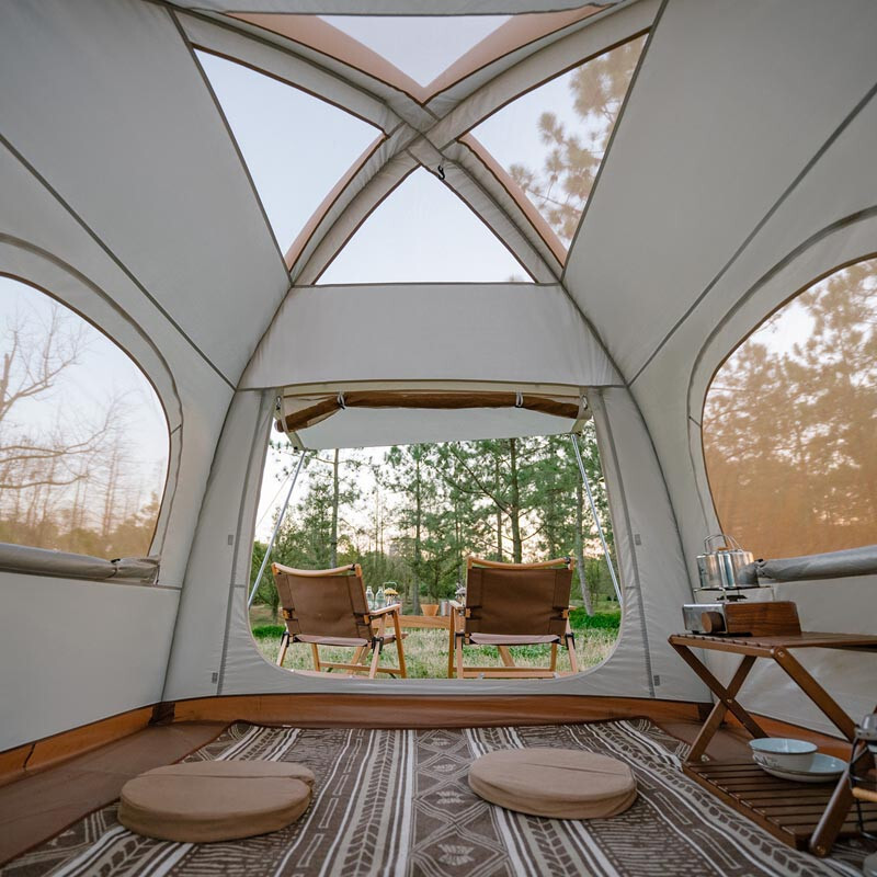 Намет надувний Naturehike CNH23ZP12002 бежевийфото3