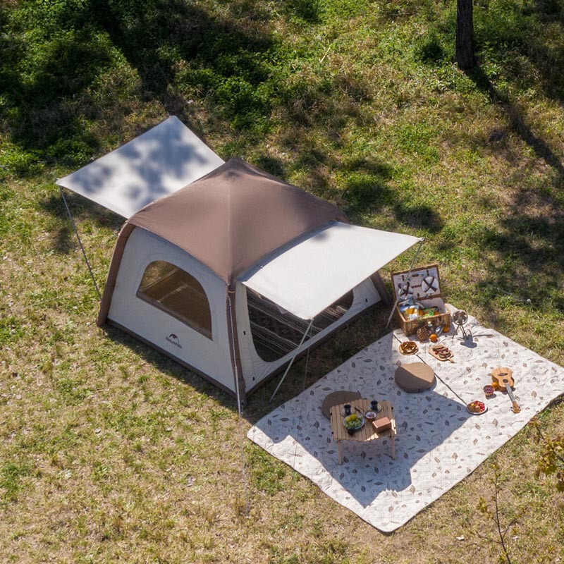 Намет надувний Naturehike CNH23ZP12002 бежевийфото7