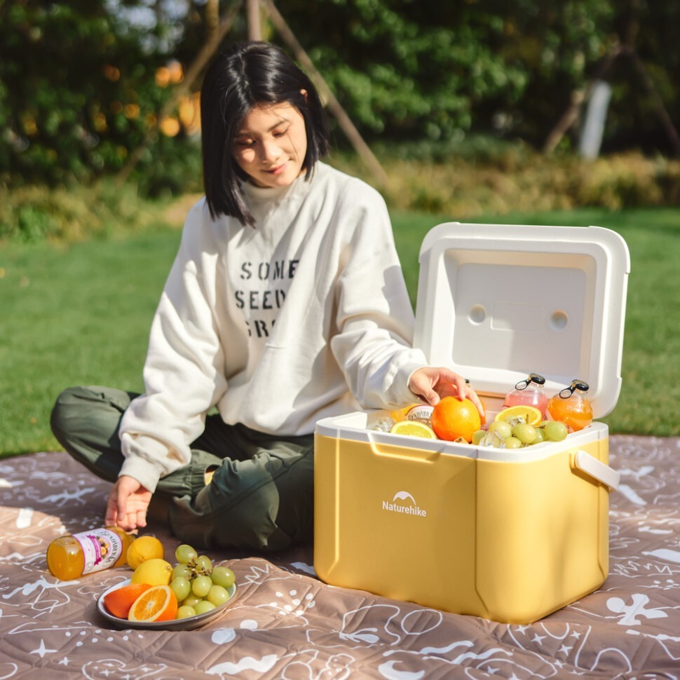 Туристичний холодильник 18л.Naturehike CNK2450CF012 зеленийфото7