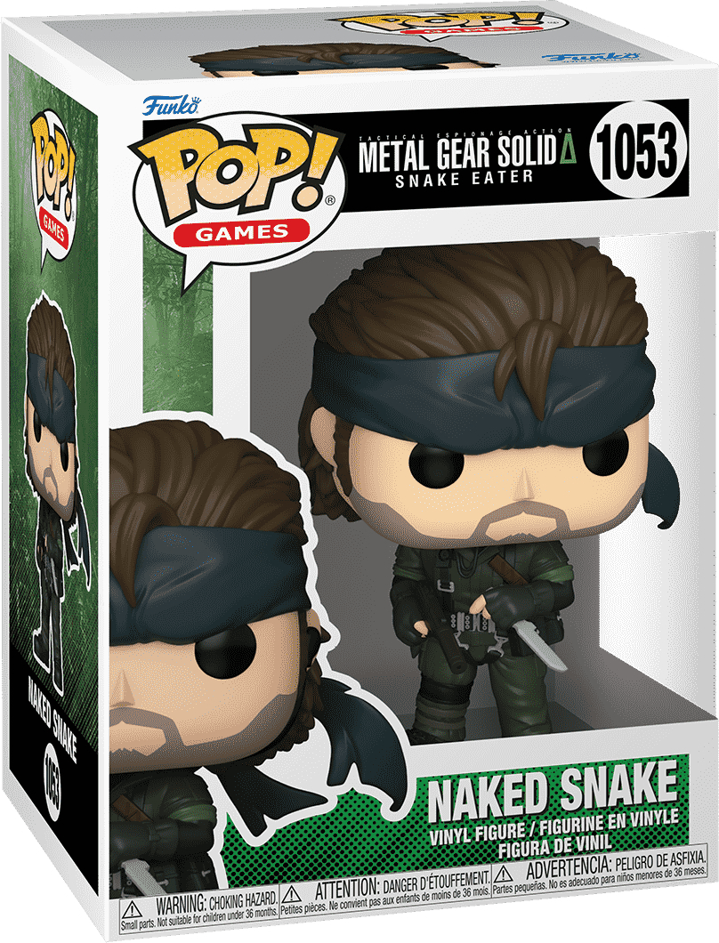 Колекційна фігурка Funko POP Games: Metal Gear - Naked Snake (889698849265)фото2