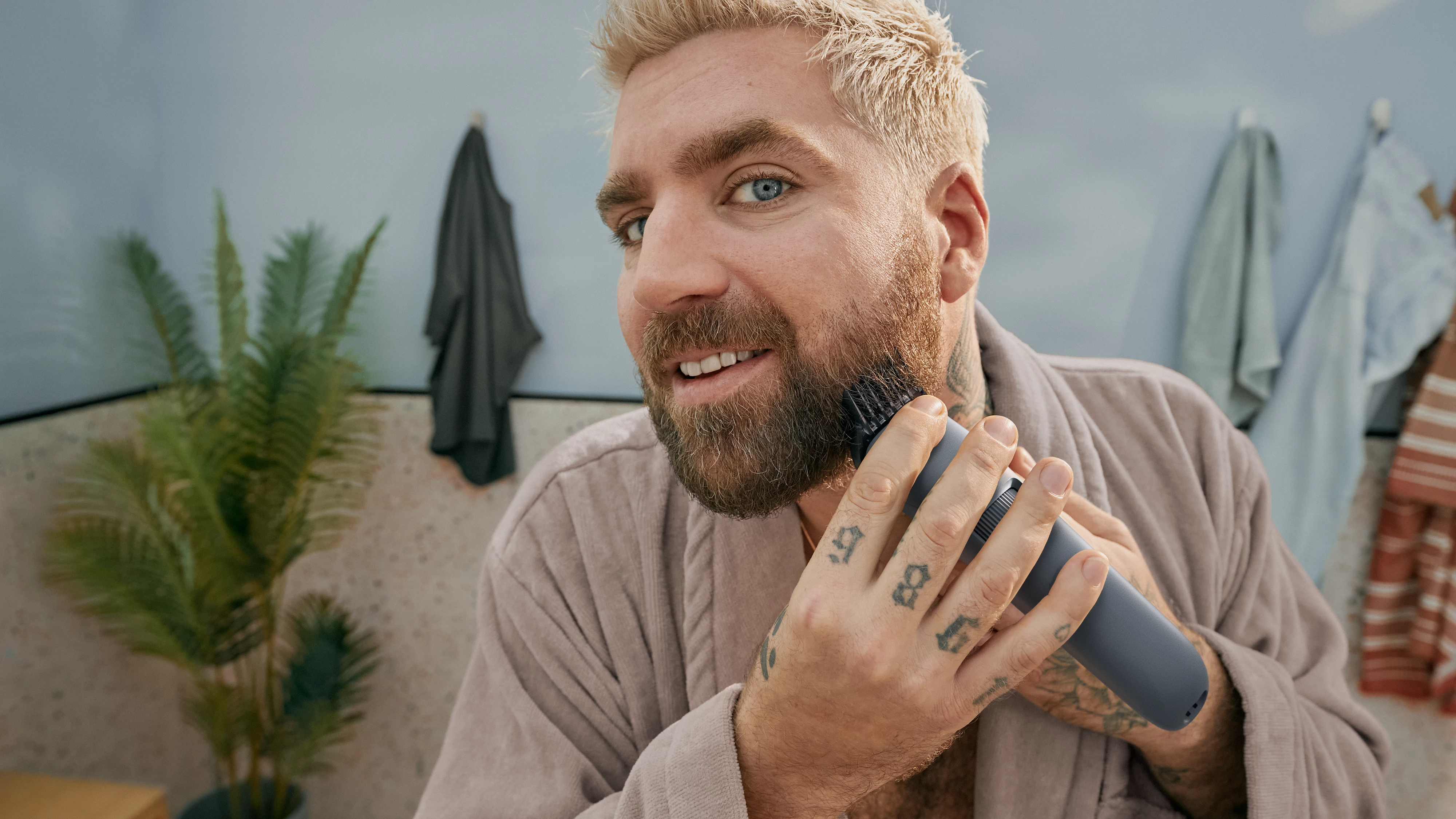 Триммер Philips Series 3000 серый BT3617/15 фото 16