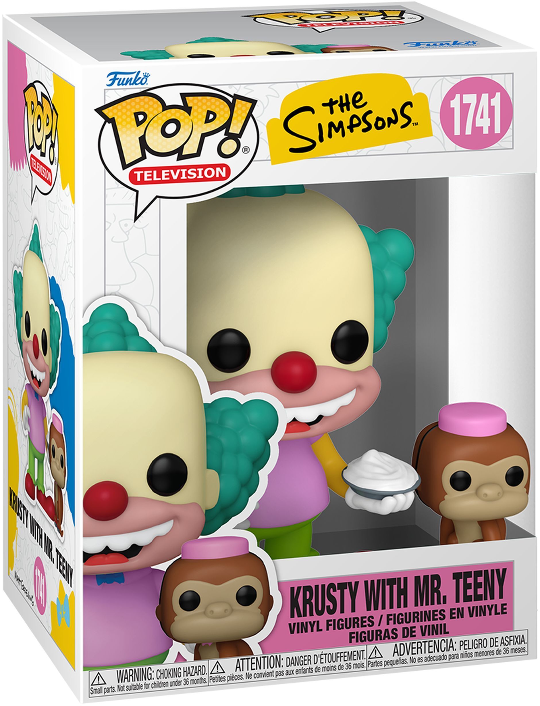 Колекційна фігурка Funko POP&Buddy: Simspons S11 - Krusty & Tenny (889698864107)фото2