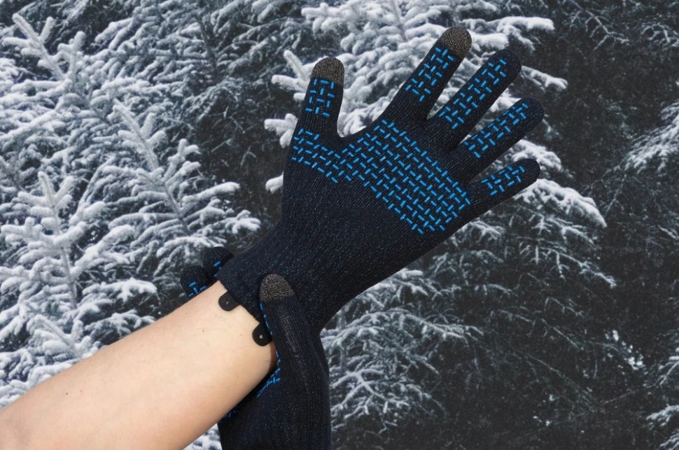 Рукавички водонепроникні Dexshell ThermFit Gloves темно-сині DG12402HTB-Lфото5