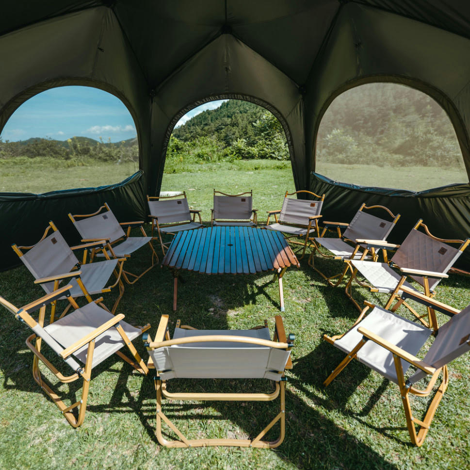 Тент для кемпінгу Naturehike CNK230WS014, 4.6 м * 4,0 м, бежевийфото9