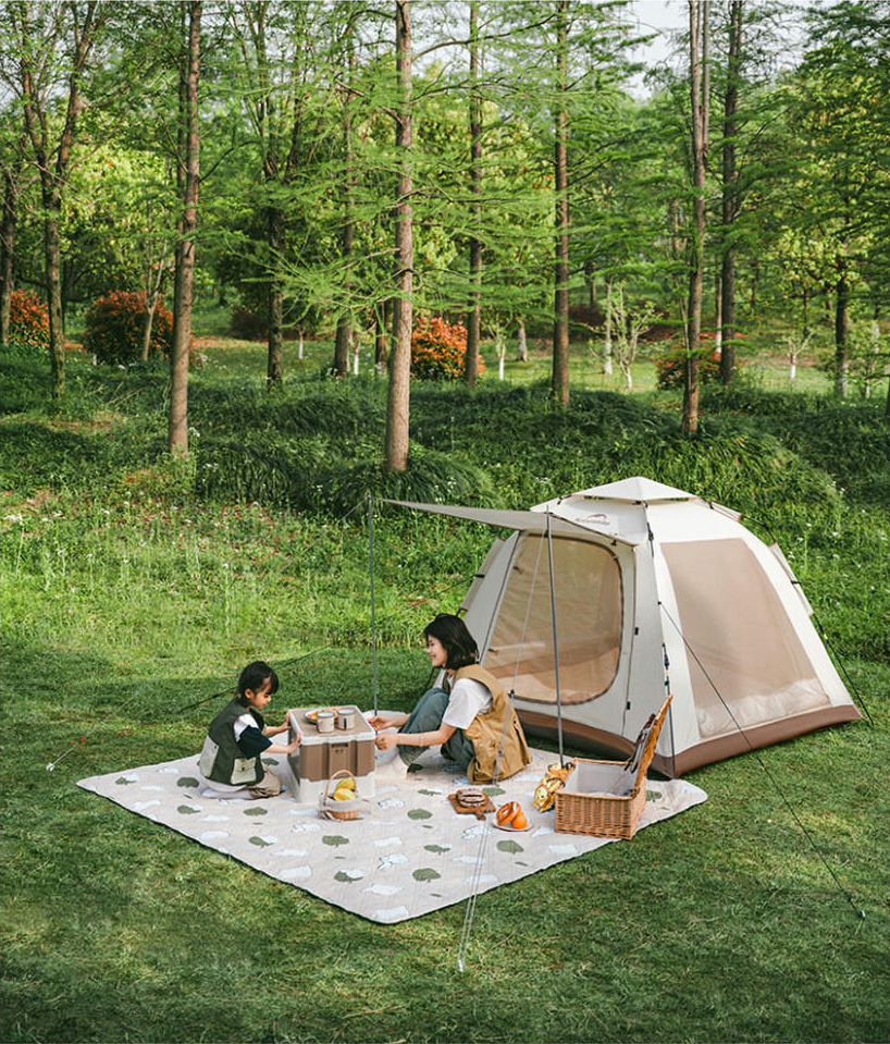 Тент для кемпінгу Naturehike CNK2450WS021, бежевийфото5