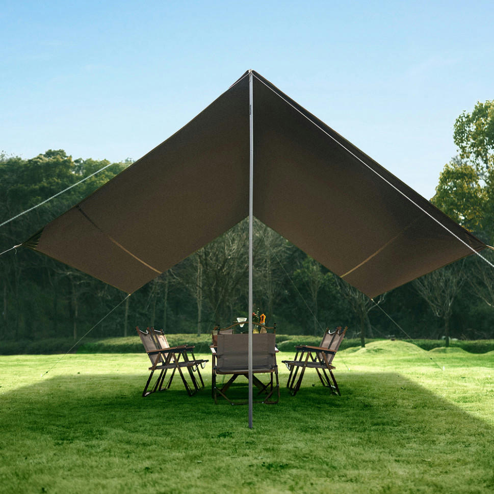 Тент универсальный Naturehike CNK2350WS015, размер S, бежевый фото 8