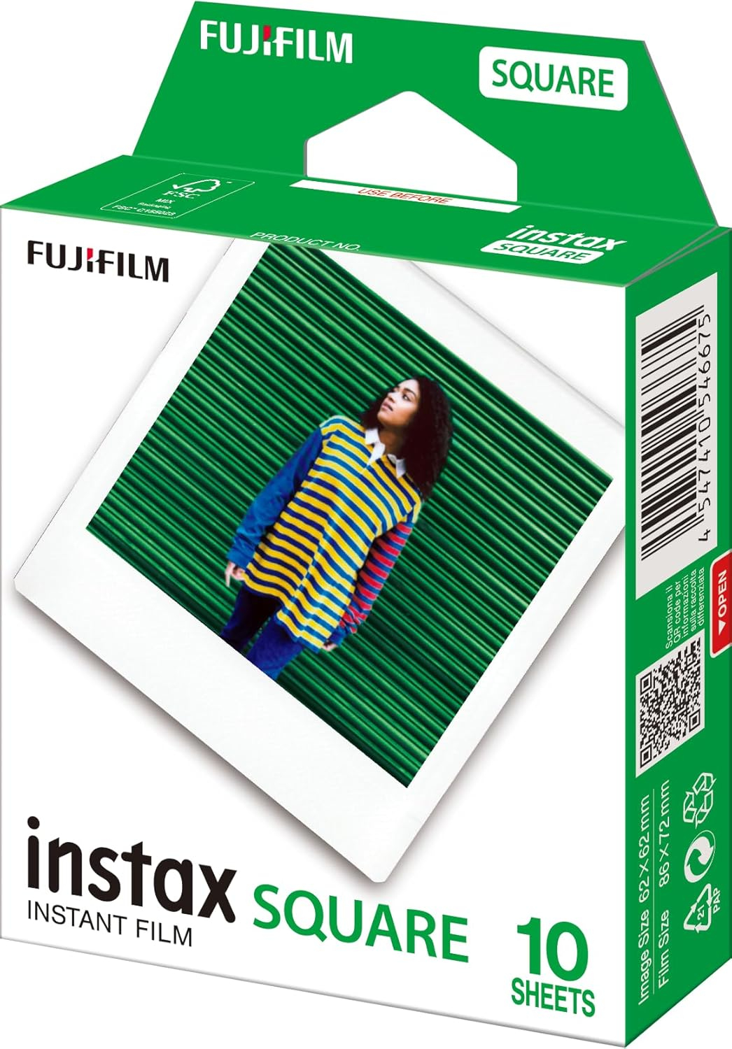 Фотобумага Fujifilm INSTAX SQUARE (86х72мм 10шт) (16899893) фото 