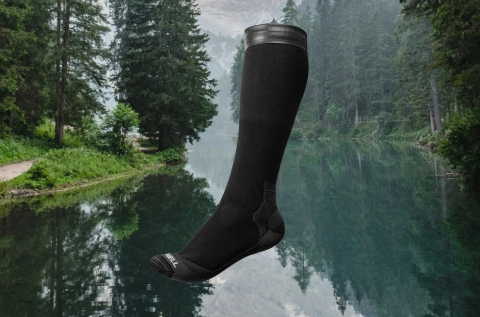 Носки водонепроницаемые Dexshell Wading Pro Socks черные L (43-46) фото