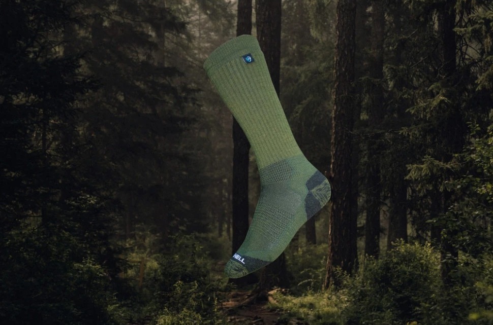 Шкарпетки водонепроникні чоловічі DexShell Terrain Walking 2.0 L (43-46) хакіфото