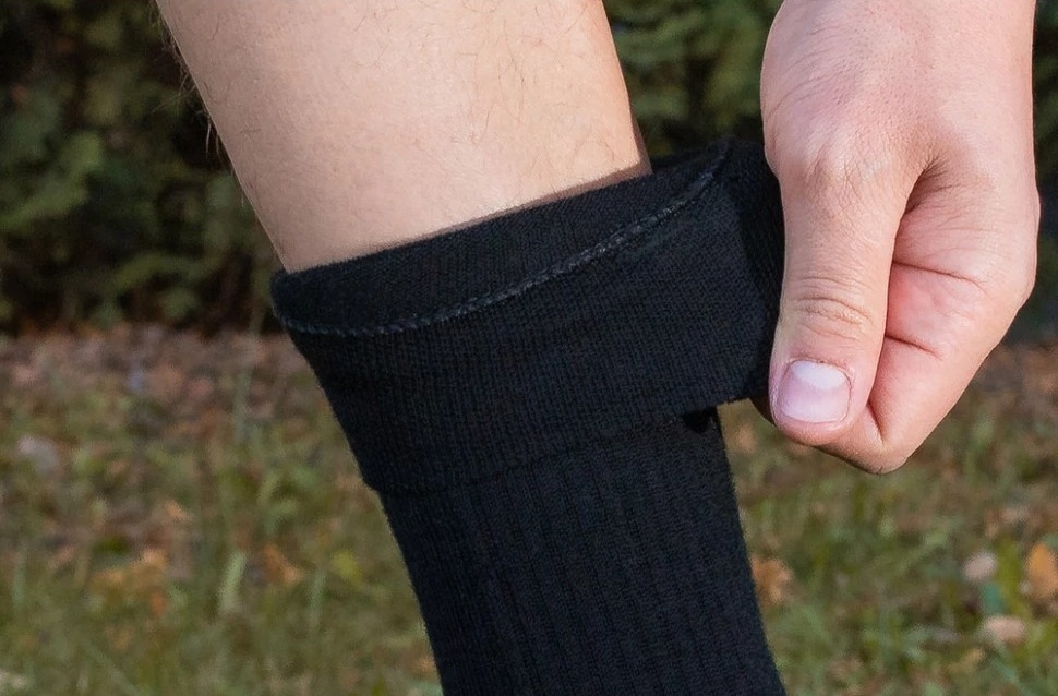 Носки Dexshell Terrain Walking 2.0 Socks черно-серые L (43-46) фото