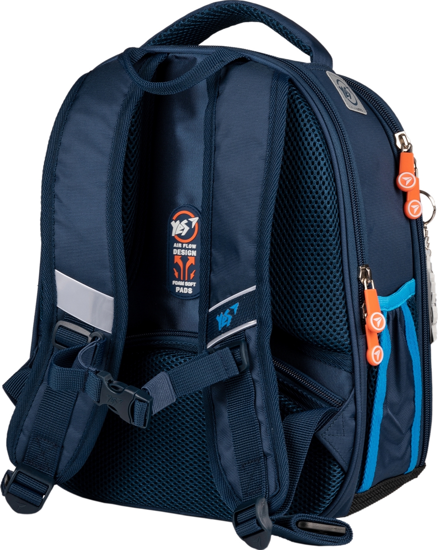 Рюкзак каркасный школьный Yes Fighter H-100 фото 