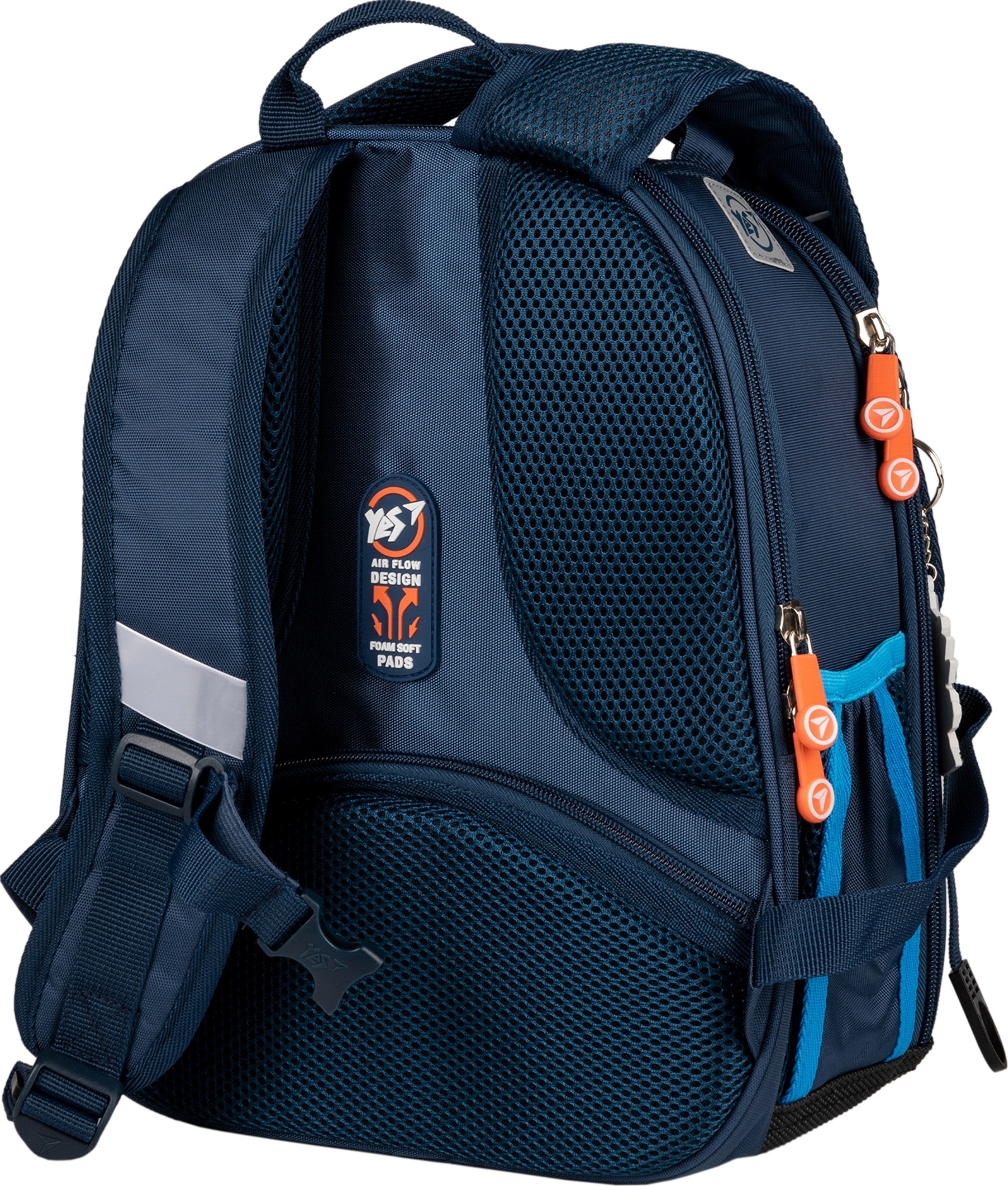 Рюкзак каркасный школьный Yes Fighter H-100 фото 