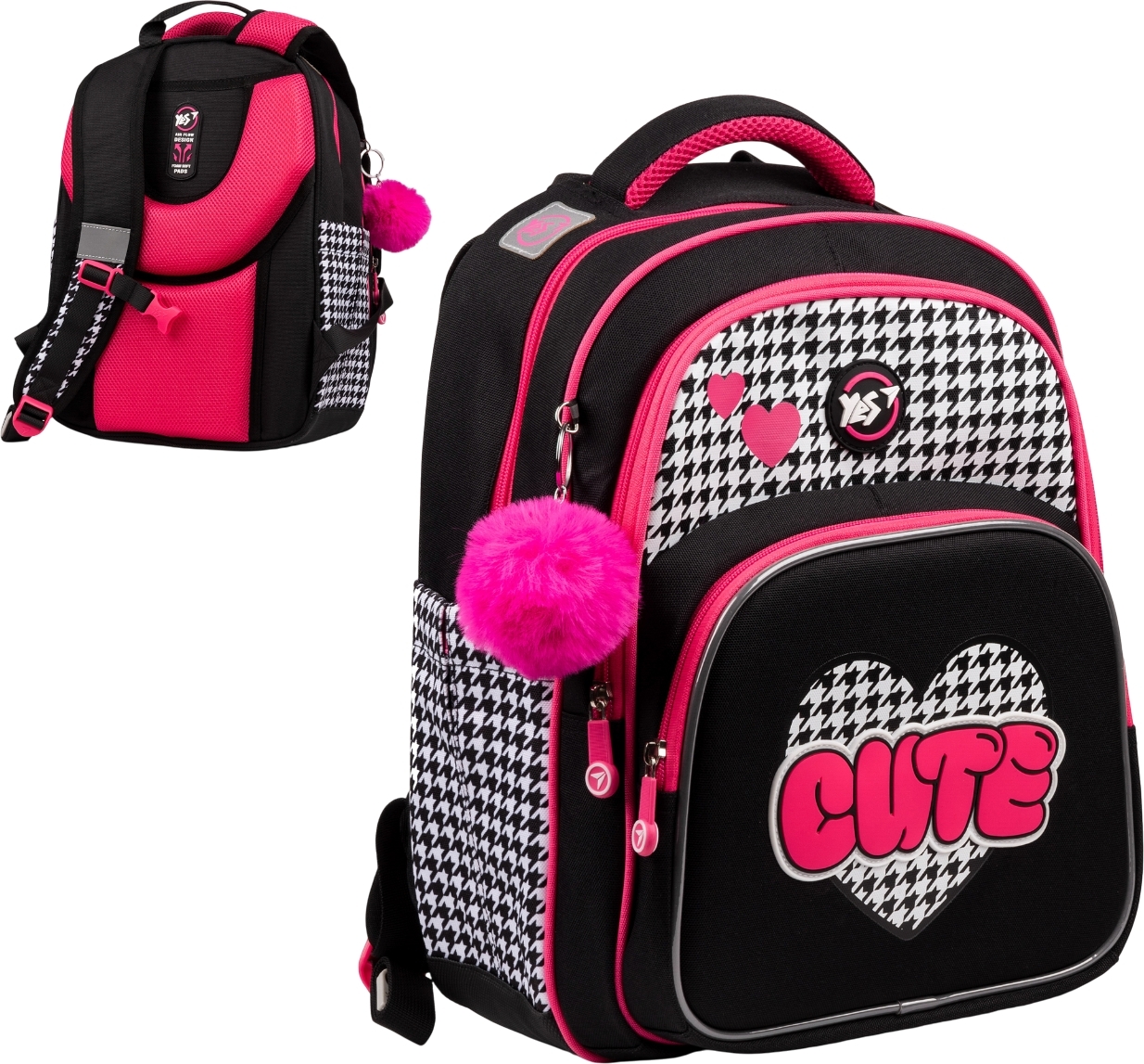 Рюкзак полукаркасный школьный Yes Cute S-91 фото 