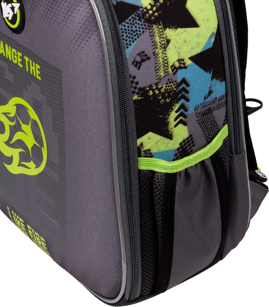 Рюкзак шкільний каркасний Yes Football H-100фото