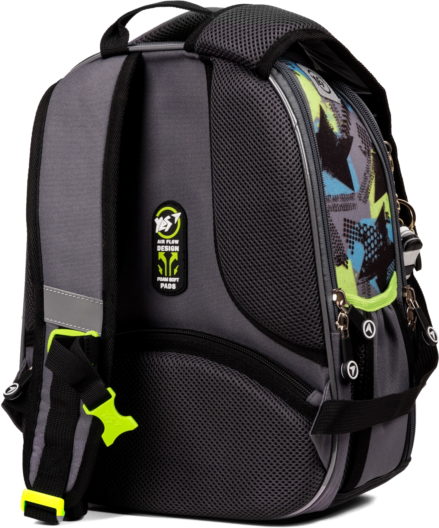 Рюкзак шкільний каркасний Yes Football H-100фото