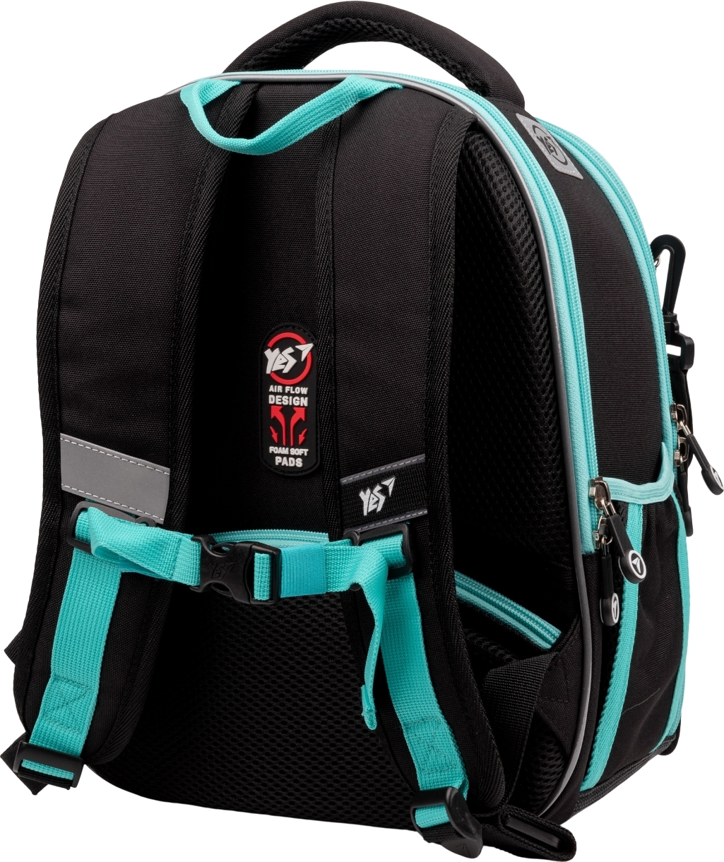 Рюкзак шкільний каркасний Yes Robohero H-100фото4