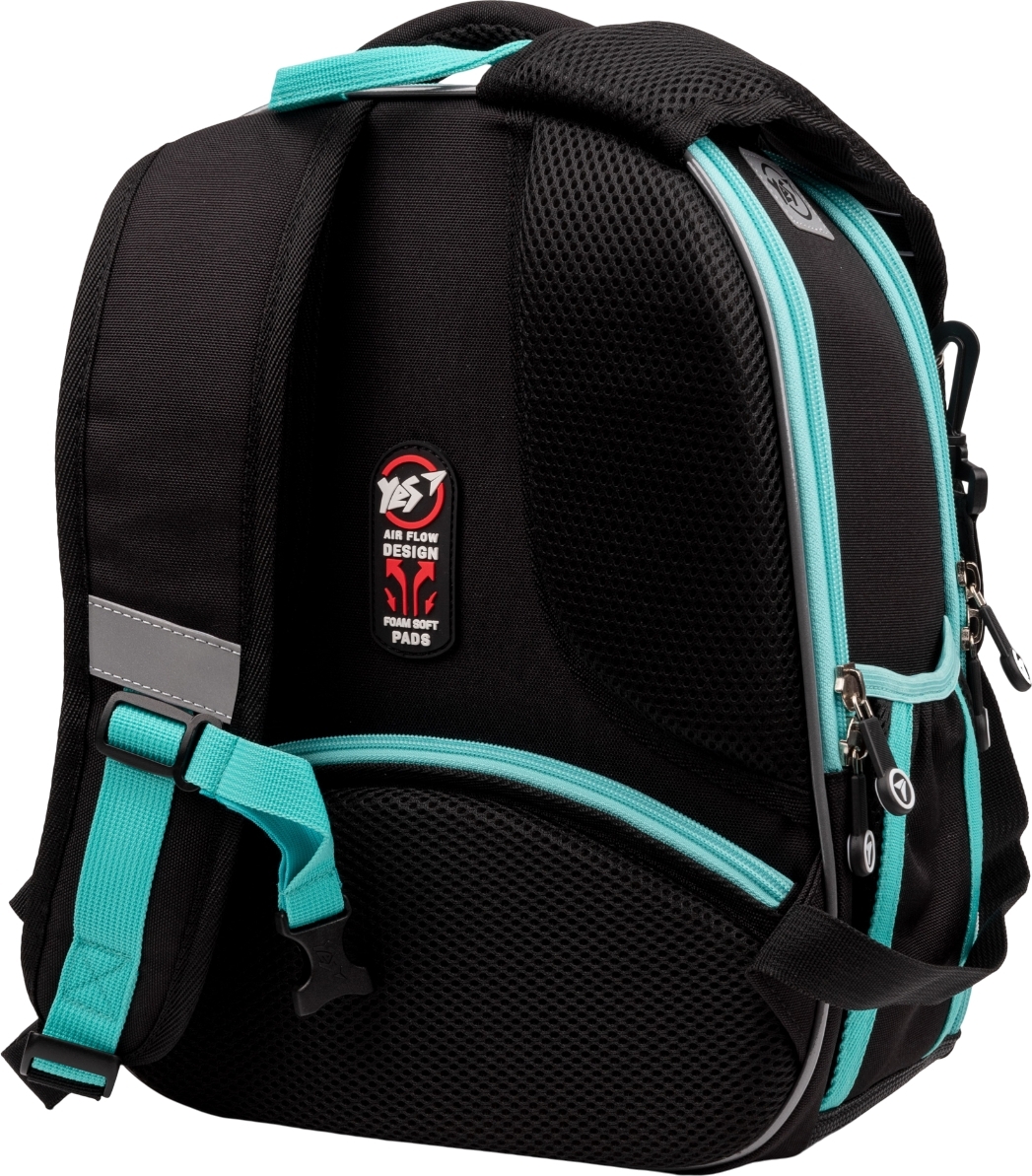 Рюкзак шкільний каркасний Yes Robohero H-100фото5