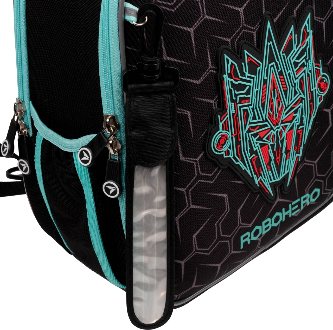 Рюкзак шкільний каркасний Yes Robohero H-100фото6