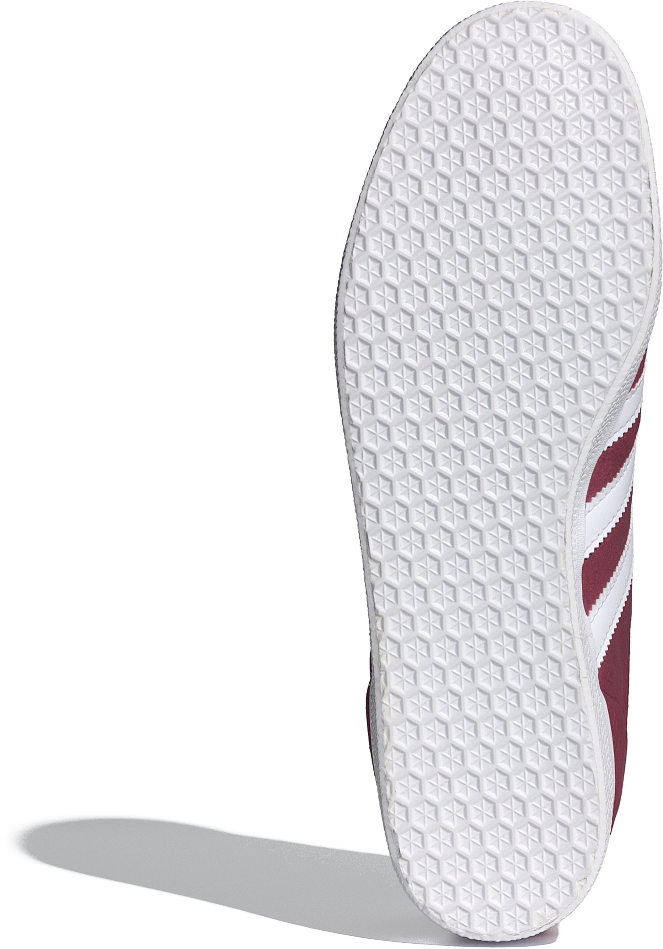 Кеды мужские Adidas Gazelle B41645 44.5 (10 UK) бордовый/белый фото 