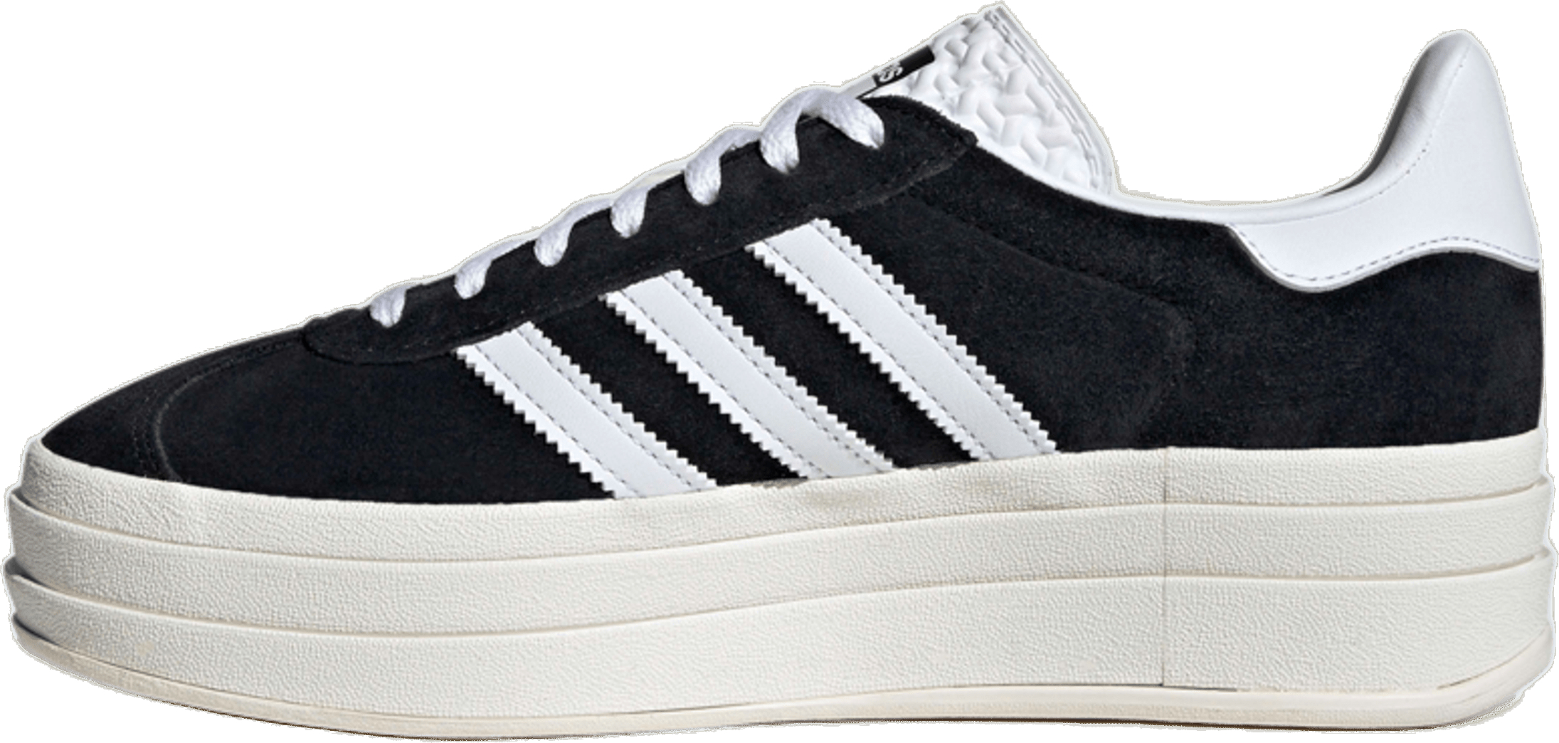 Кеды женские Adidas Gazelle Bold W HQ6912 37.5 (4.5 UK) черные фото 