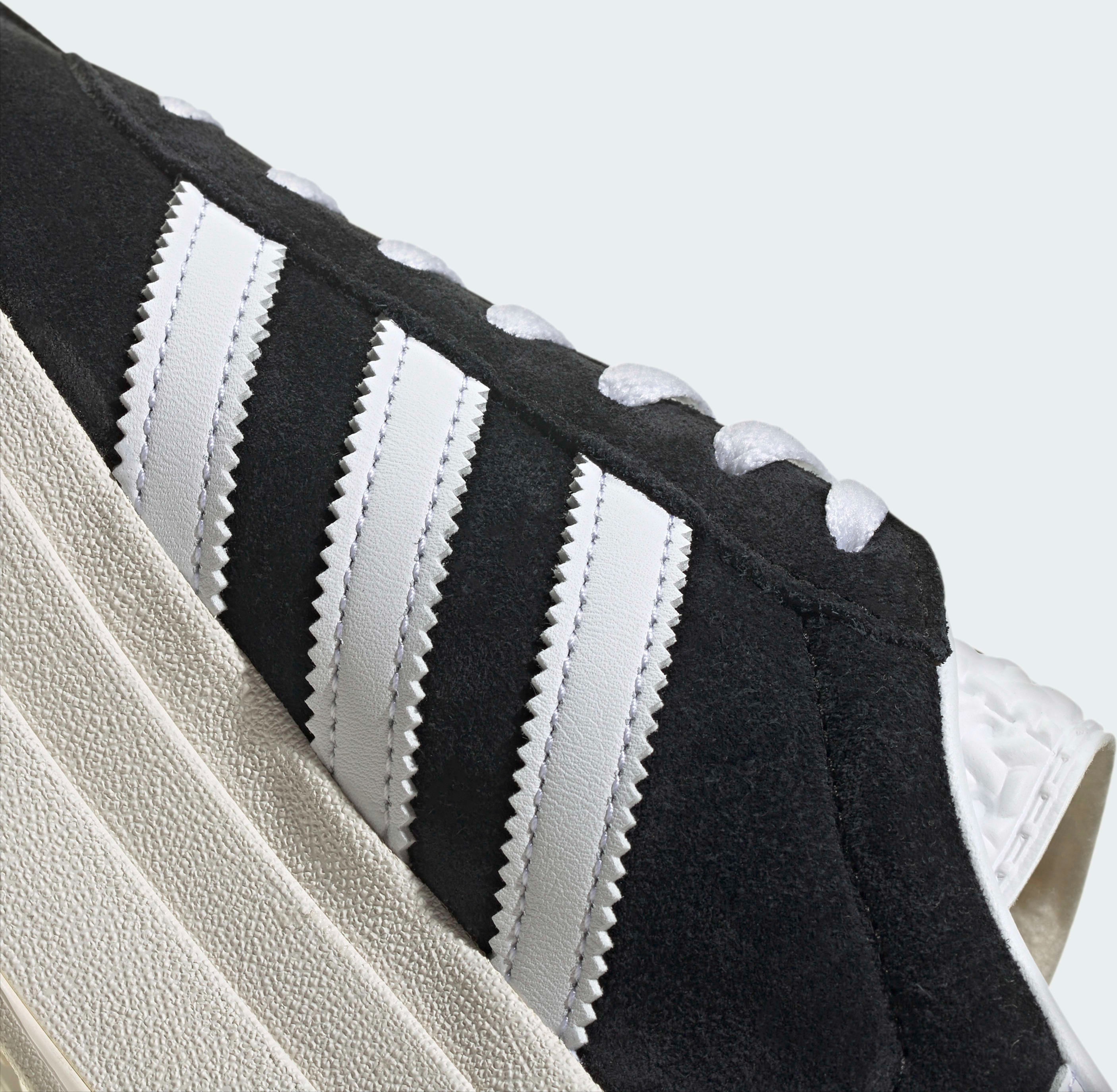 Кеды женские Adidas Gazelle Bold W HQ6912 37.5 (4.5 UK) черные фото 