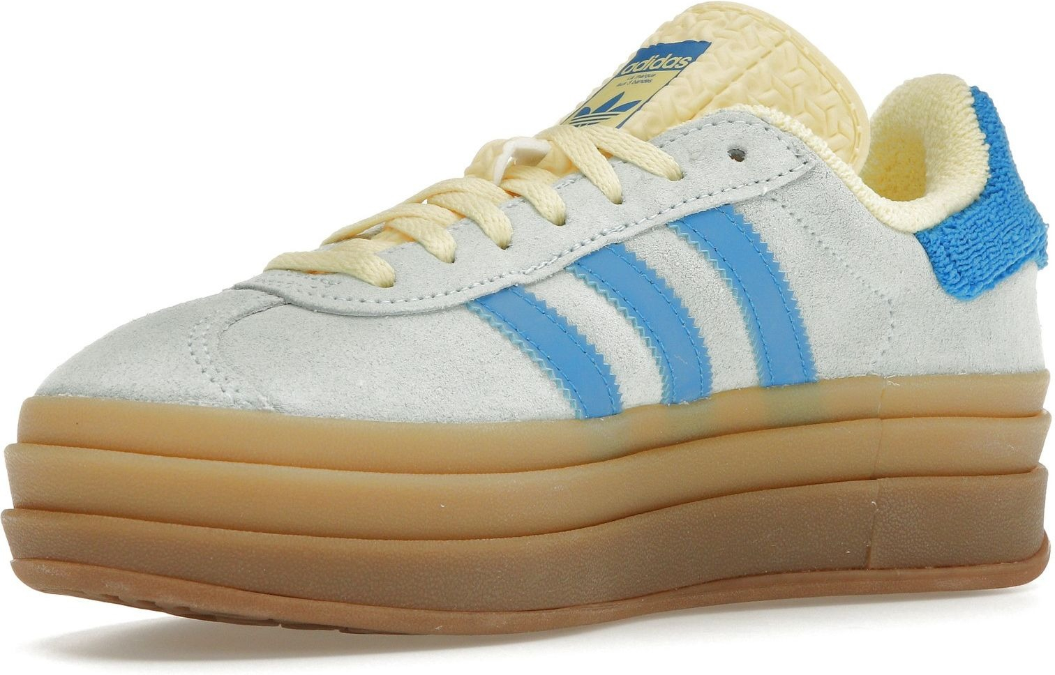 Кеды женские Adidas Gazelle Bold W IE0430 37.5 (4.5 UK) голубые фото 