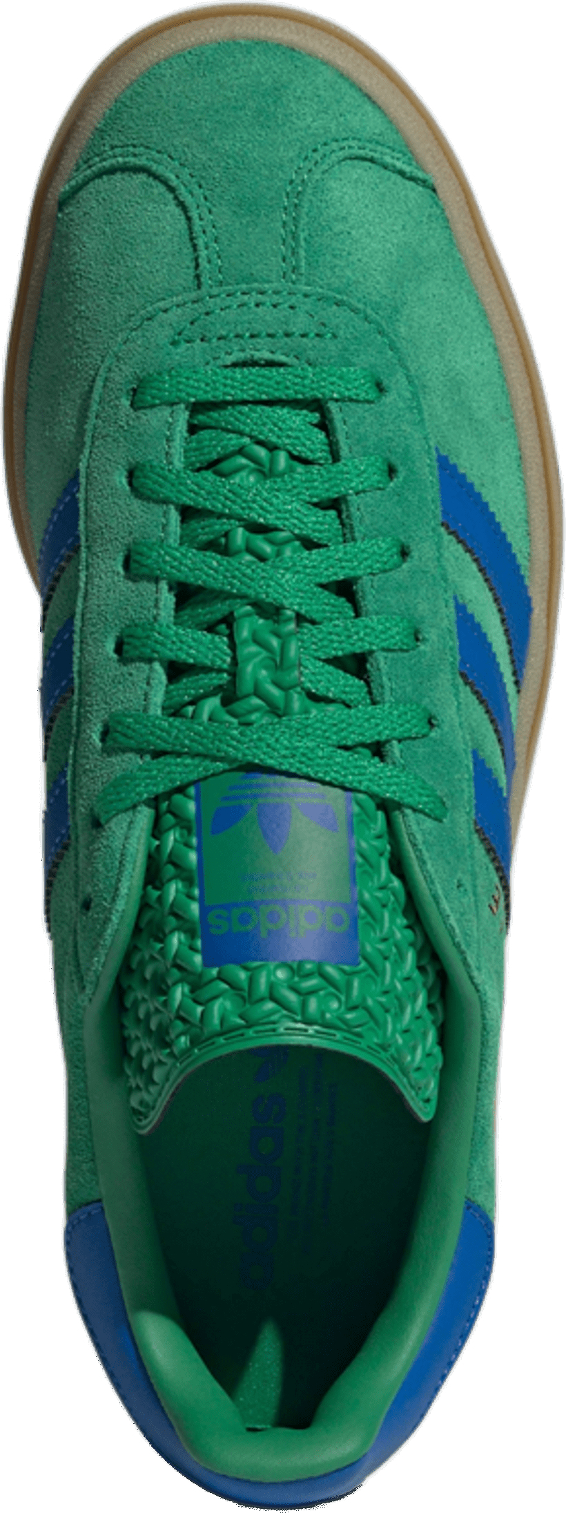 Кеды женские Adidas Gazelle Bold W IE1370 38 (5 UK) зеленые фото 