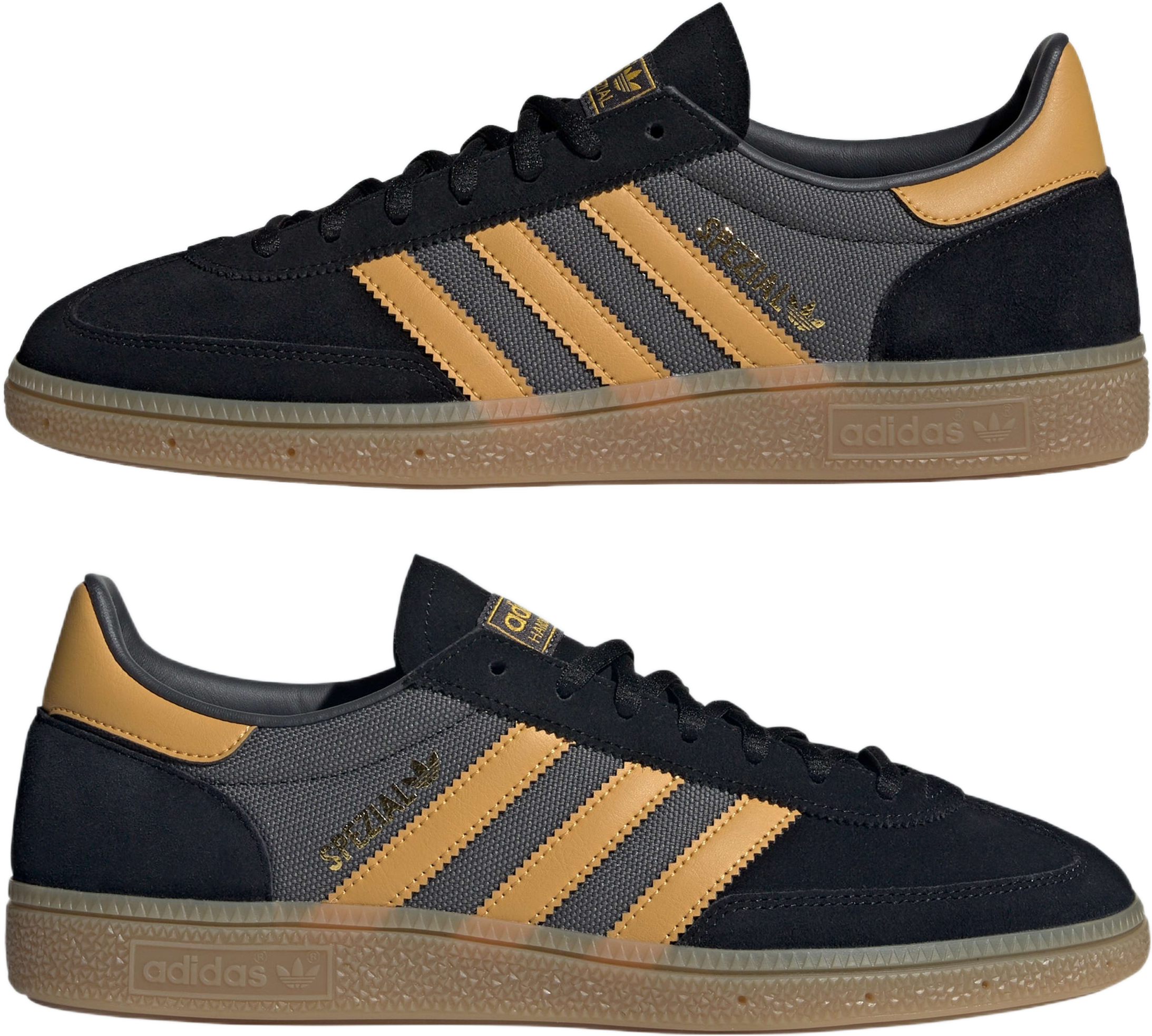 Кеды Adidas Handball Spezial IF9528 44.5 (10 UK) черные фото 7