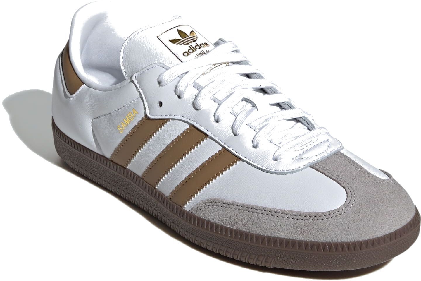 Кеди Adidas Samba Og JH8796 37.5 (4.5 UK) білий/коричневий фото3