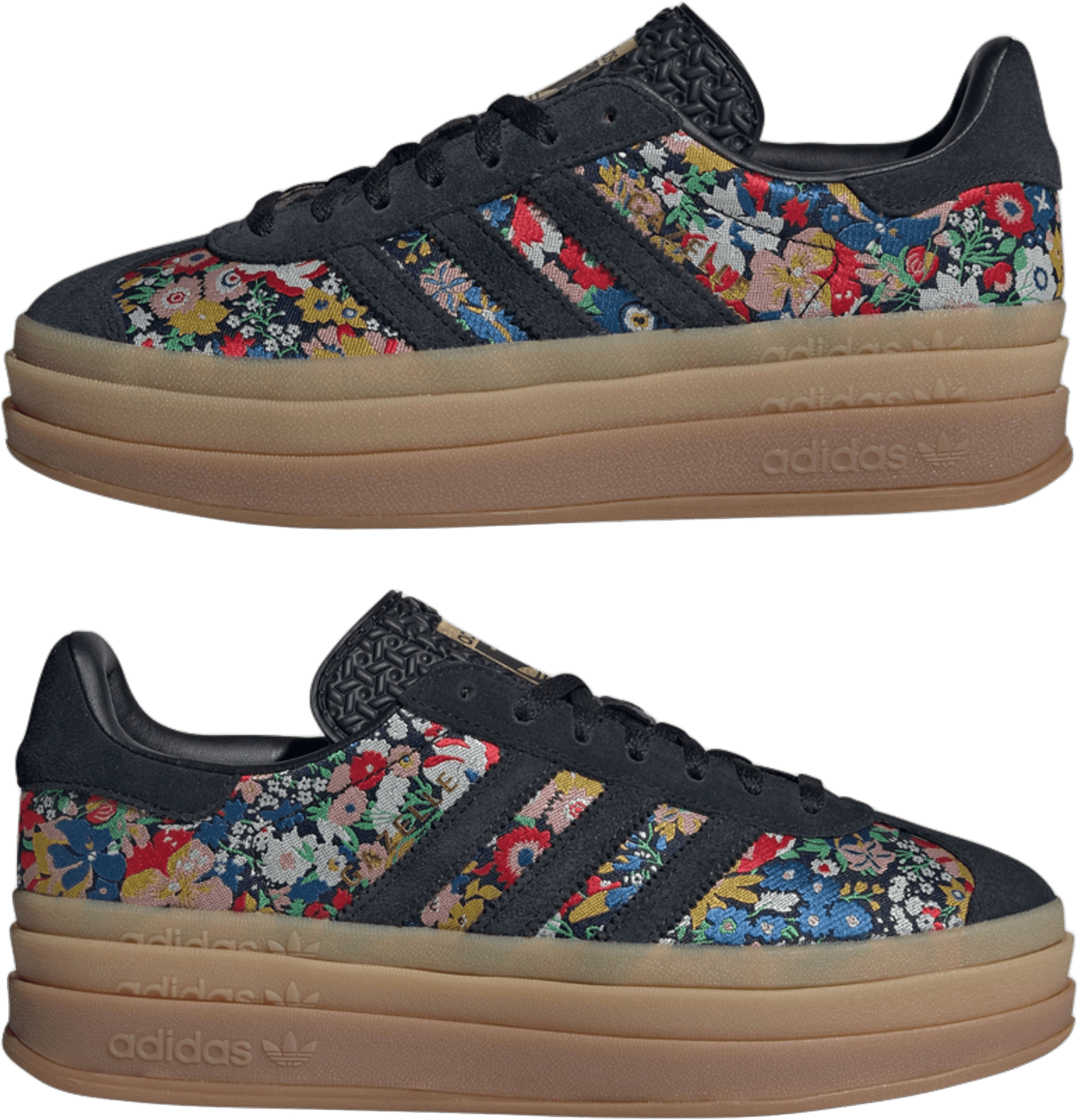 Кеды женские Adidas Gazelle Bold W JI2572 37.5 (4.5 UK) черные фото 