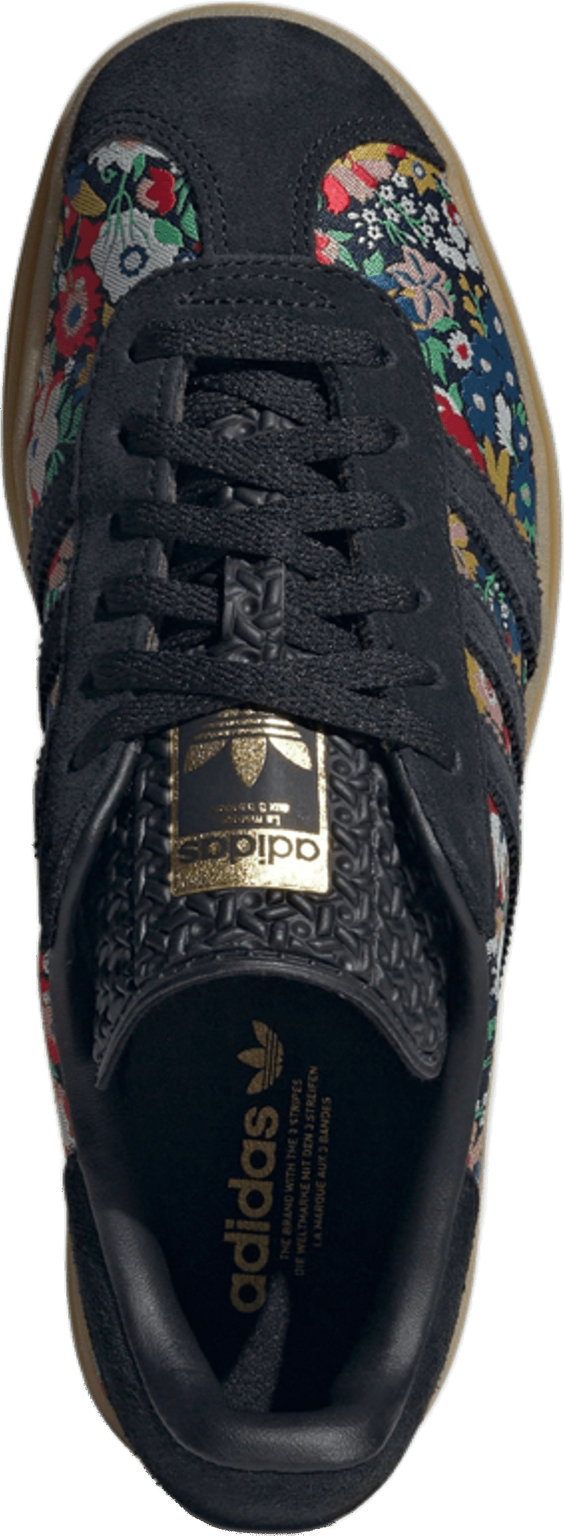 Кеды женские Adidas Gazelle Bold W JI2572 37.5 (4.5 UK) черные фото 