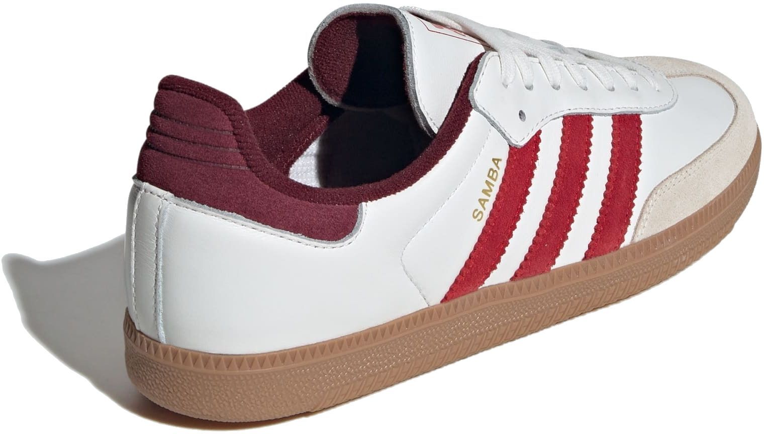 Кеди Adidas Samba Og JI3201 44.5 (10 UK) білий/червоний фото5