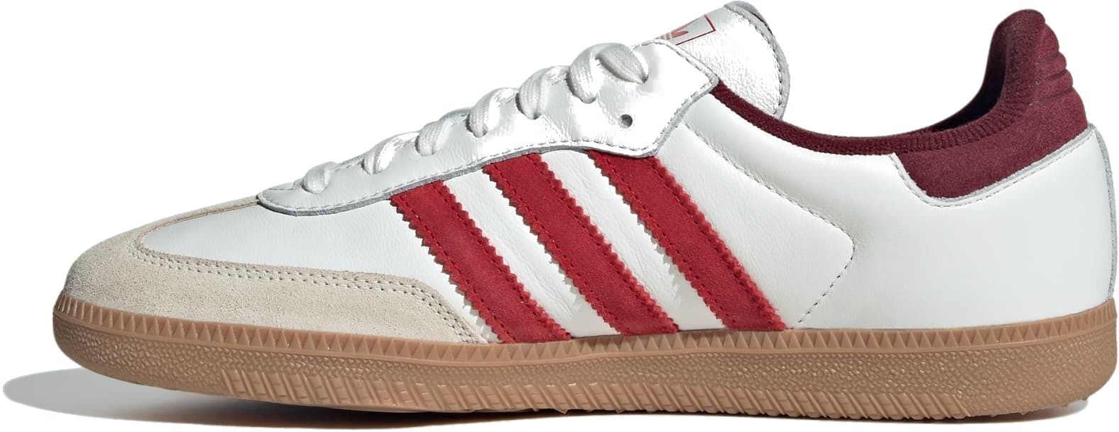 Кеди Adidas Samba Og JI3201 44.5 (10 UK) білий/червоний фото2