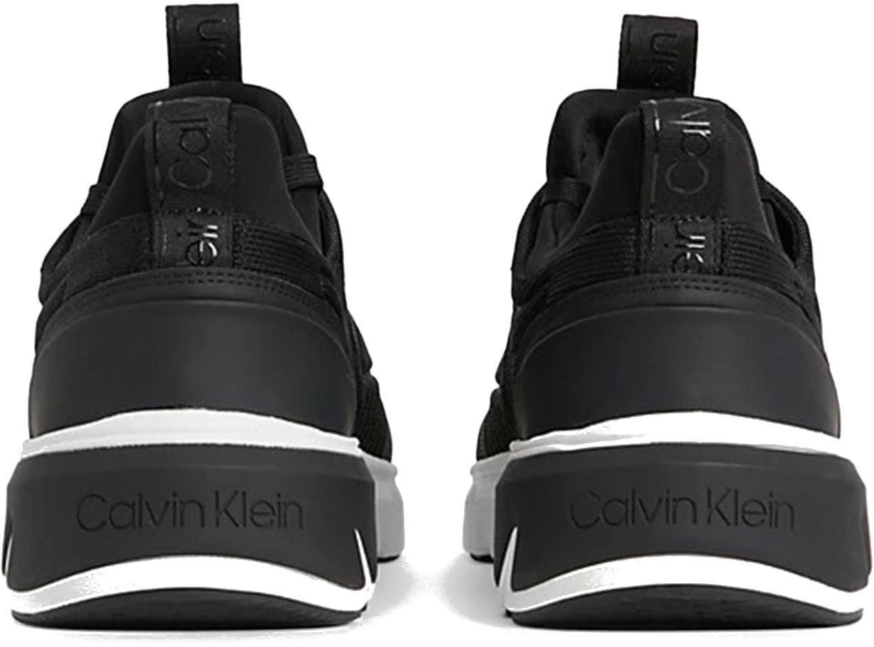 Кроссовки мужские Calvin Klein Low Top Lace Up Knit HM0HM00647-BEH 40 черные фото 4