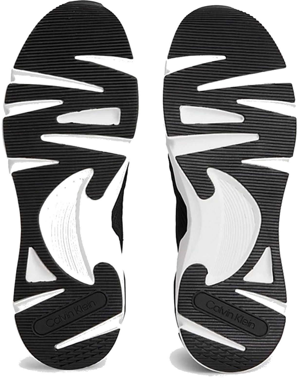 Кроссовки мужские Calvin Klein Low Top Lace Up Knit HM0HM00647-BEH 40 черные фото 5