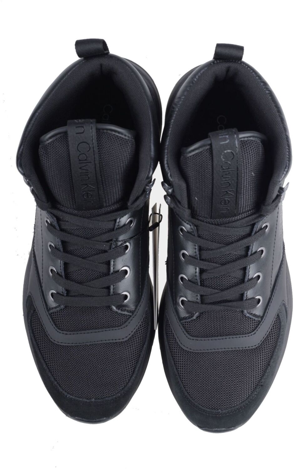 Сапоги мужские Calvin Klein Runner Sneaker Laceup Mesh HM0HM00816-0GJ 40 черные фото