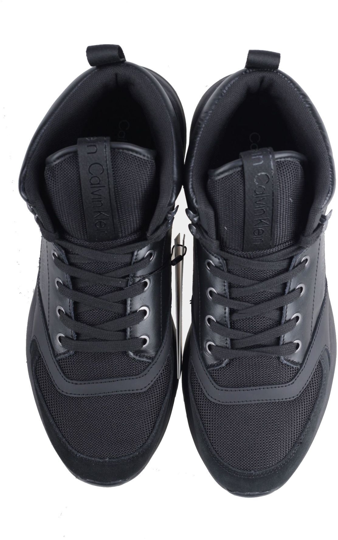 Сапоги мужские Calvin Klein Runner Sneaker Laceup Mesh HM0HM00816-0GJ 40 черные фото 4