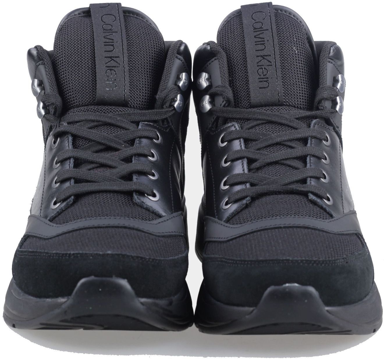 Сапоги мужские Calvin Klein Runner Sneaker Laceup Mesh HM0HM00816-0GJ 40 черные фото