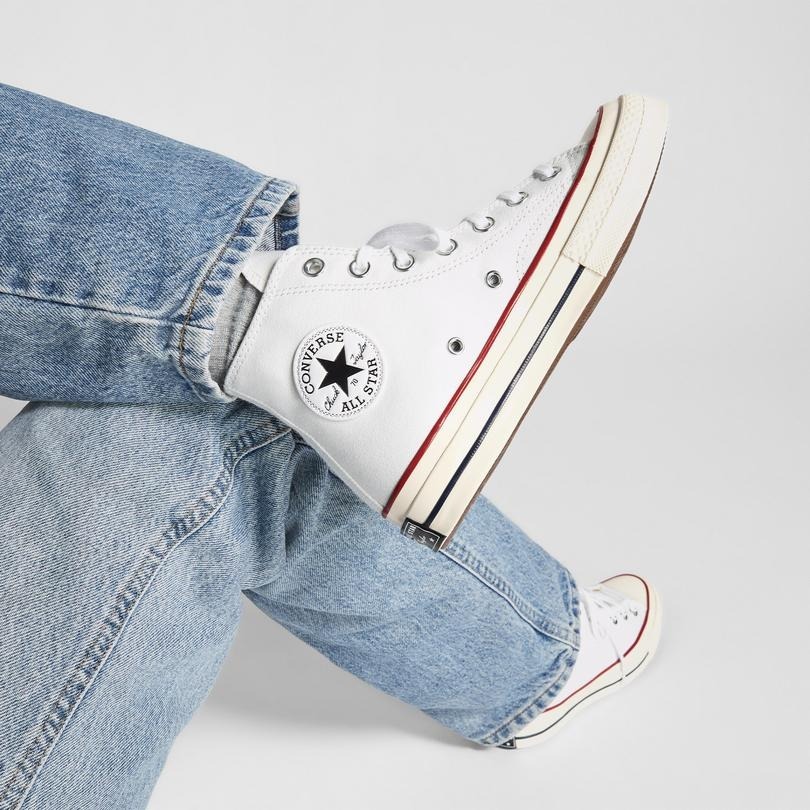 Кеды Converse Chuck 70 Hi 162056C 36 (3.5 US) белые фото 9