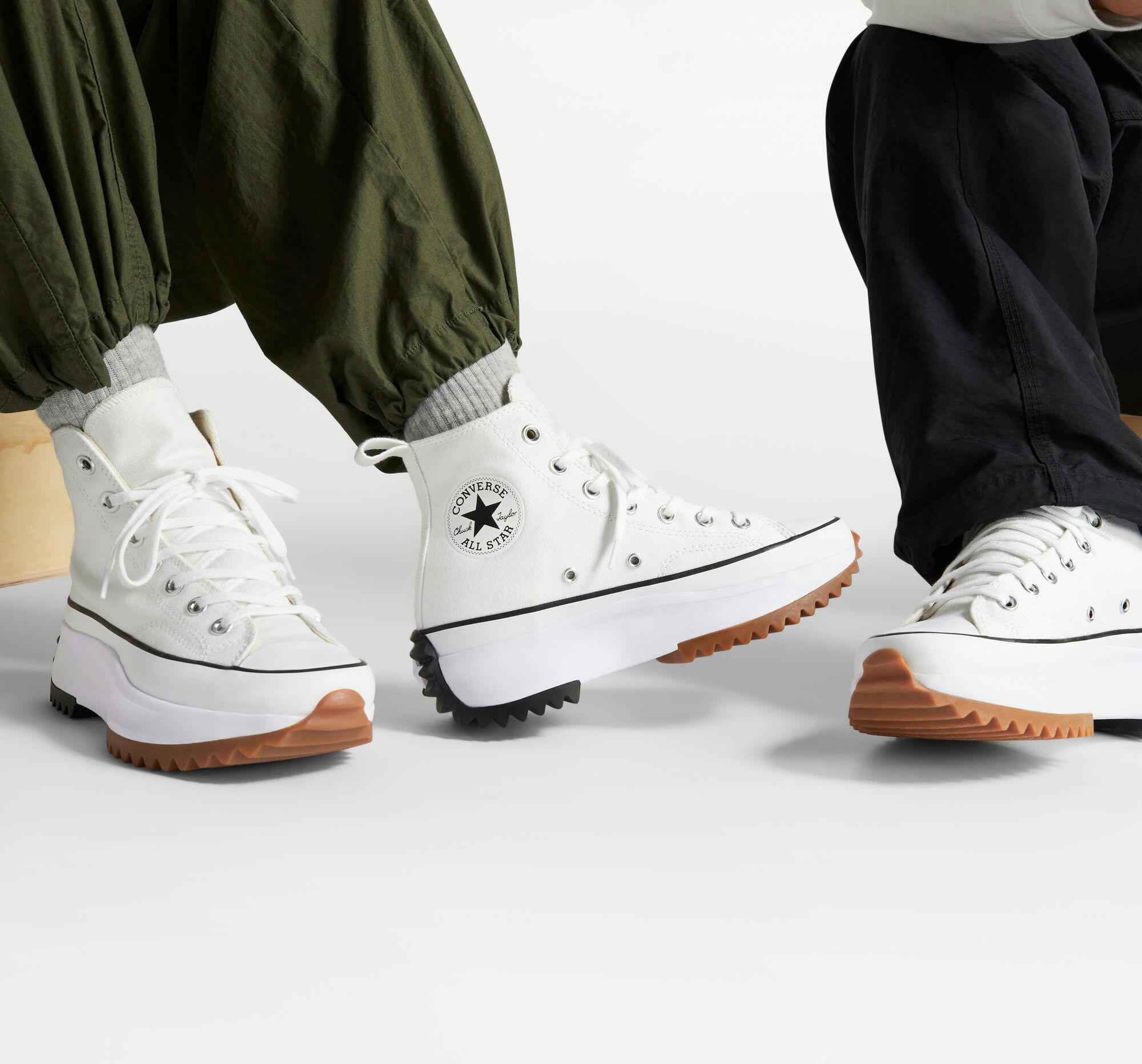 Кеды Converse Run Star Hike Hi 166799C 36 (4 US) белые фото 10