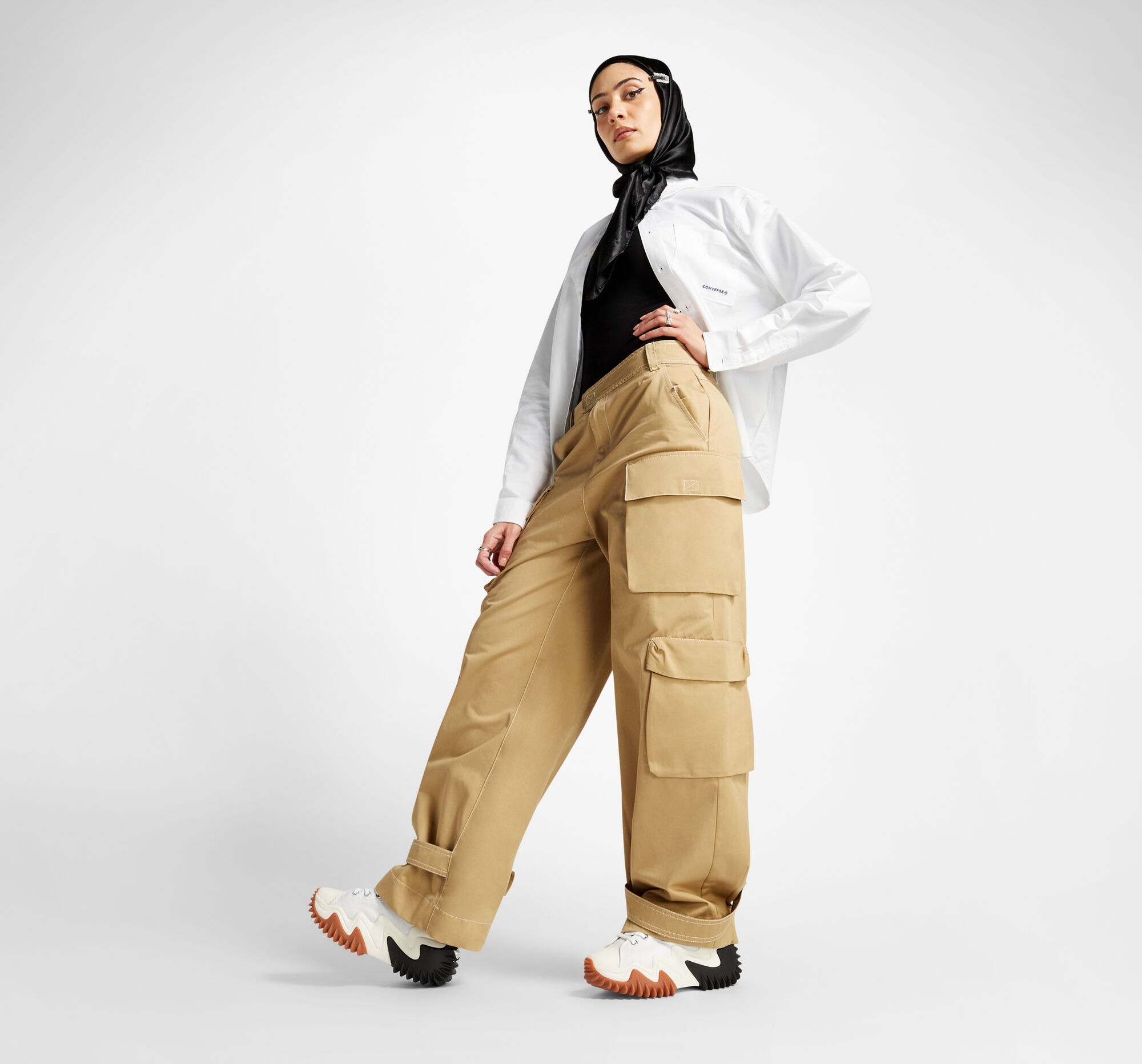 Кеды высокие женские Converse Run Star Motion Hi 171546C 36 (4 US) белые фото 12