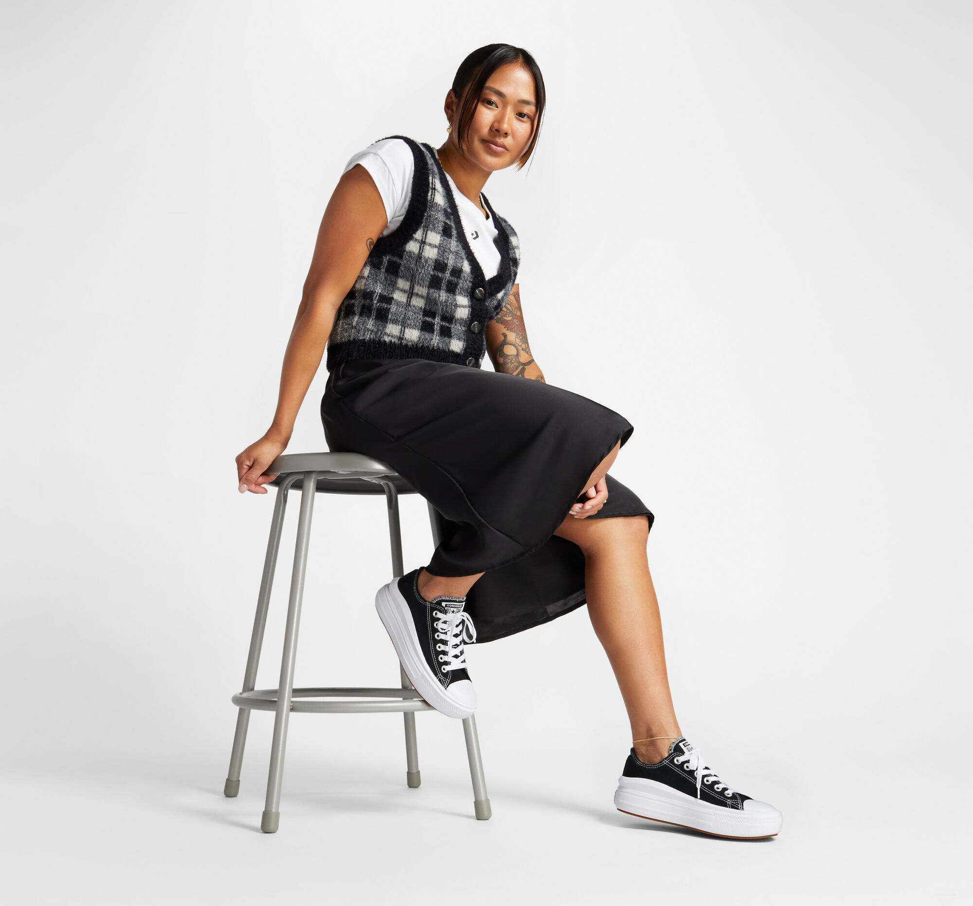 Кеды женские Converse Ctas Move Ox 570256C 36 (5.5 US) черные фото 9