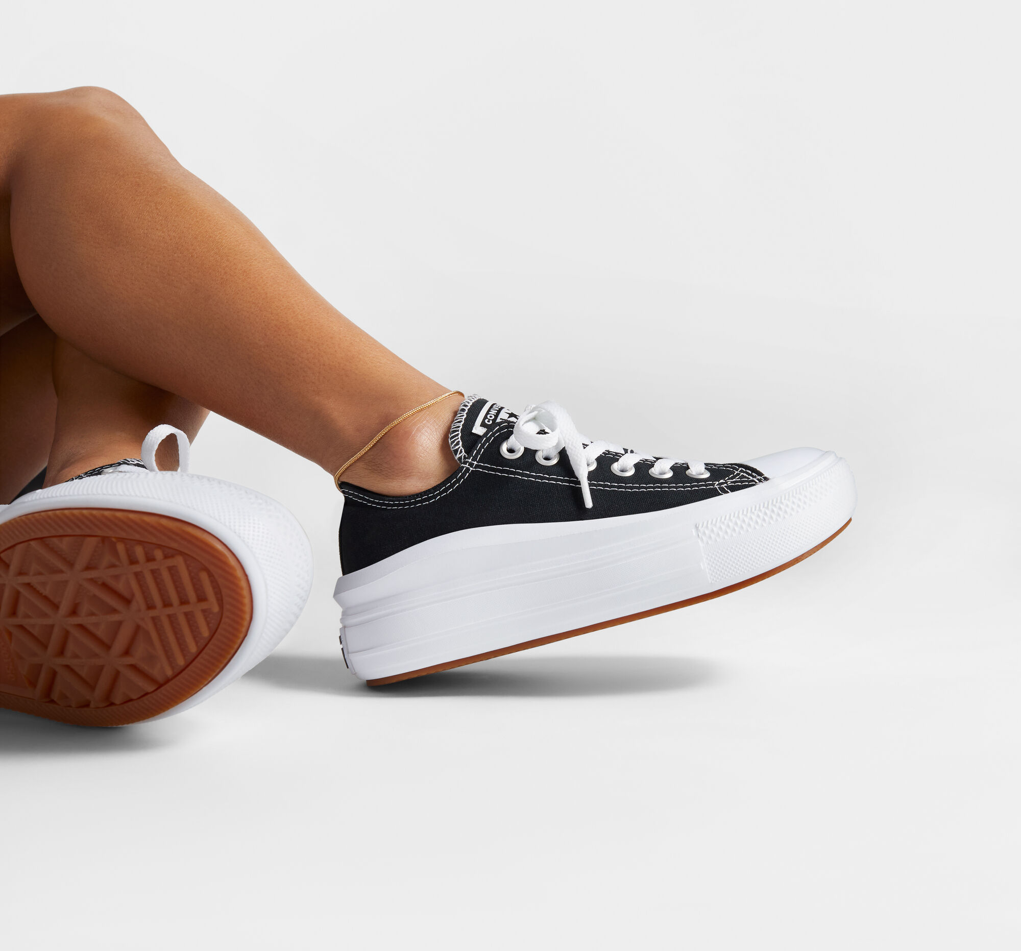 Кеды женские Converse Ctas Move Ox 570256C 36 (5.5 US) черные фото 8